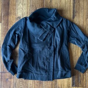 Women's Lucky Brand Black sweatshirt Jacket
